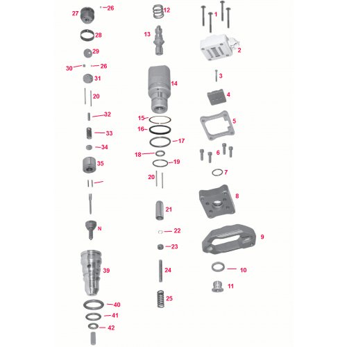 Repair Kit Internal Injector Navistar - Ford Powerstroke 7.3 euro diesel
