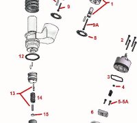 Plunger Injector CAT 3406E  A1-23861 