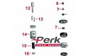 Upper Washer Solenoid CAT C6.6 euro diesel